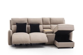 Maxwell Sofa Armless Recliner - Image 2