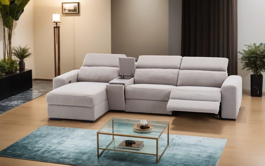 Tahoe Dual Power Motion Sofa
