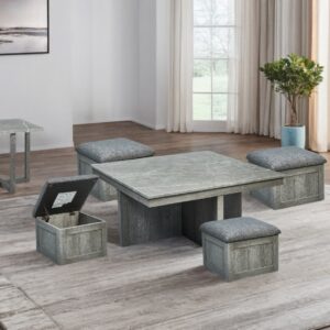 Georgia Occasional Tables with Ottoman
