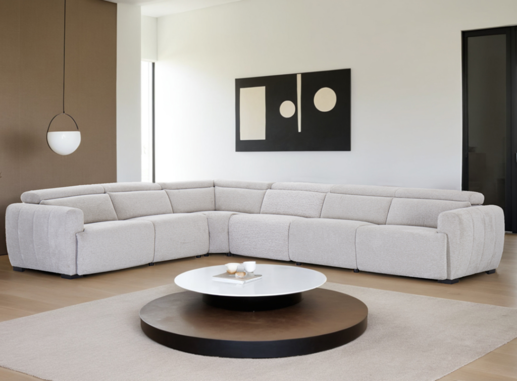 Bradley Dual Power Sectional