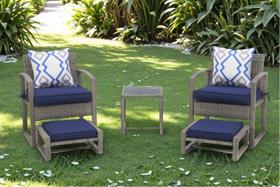 Joan 5-Piece Outdoor Chair Set